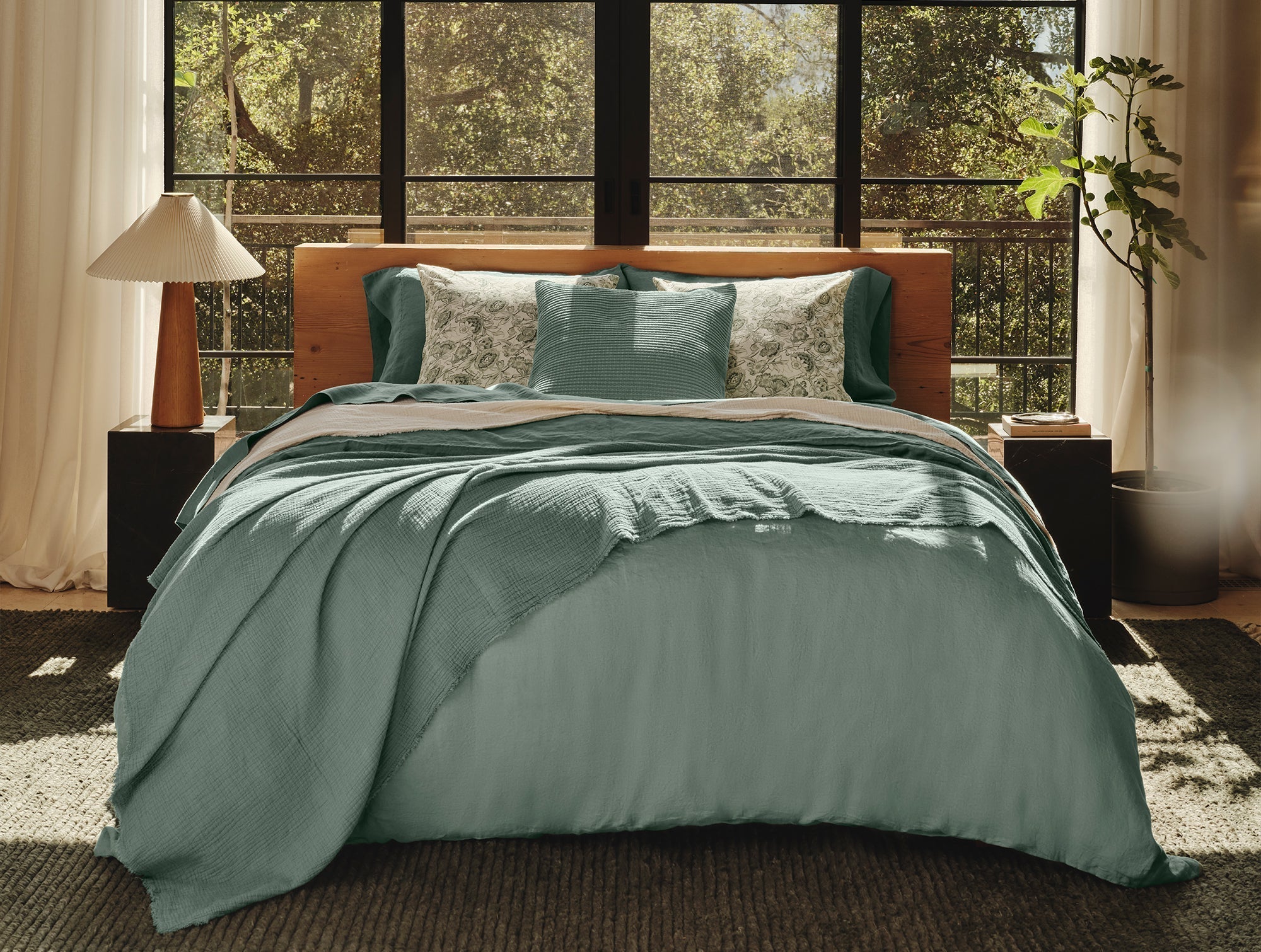 Cloud Hug™ Ensemble de draps en lin 100% Européen