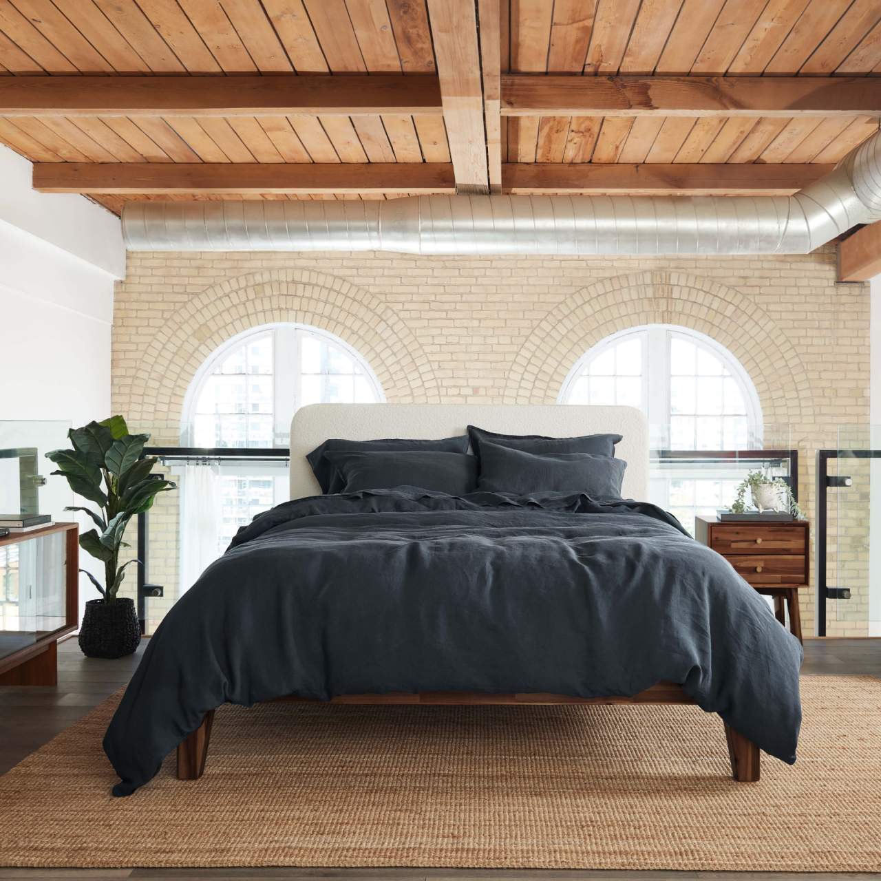 Cloud Hug™ Taie d'oreiller en lin Européen ( 2pcs )