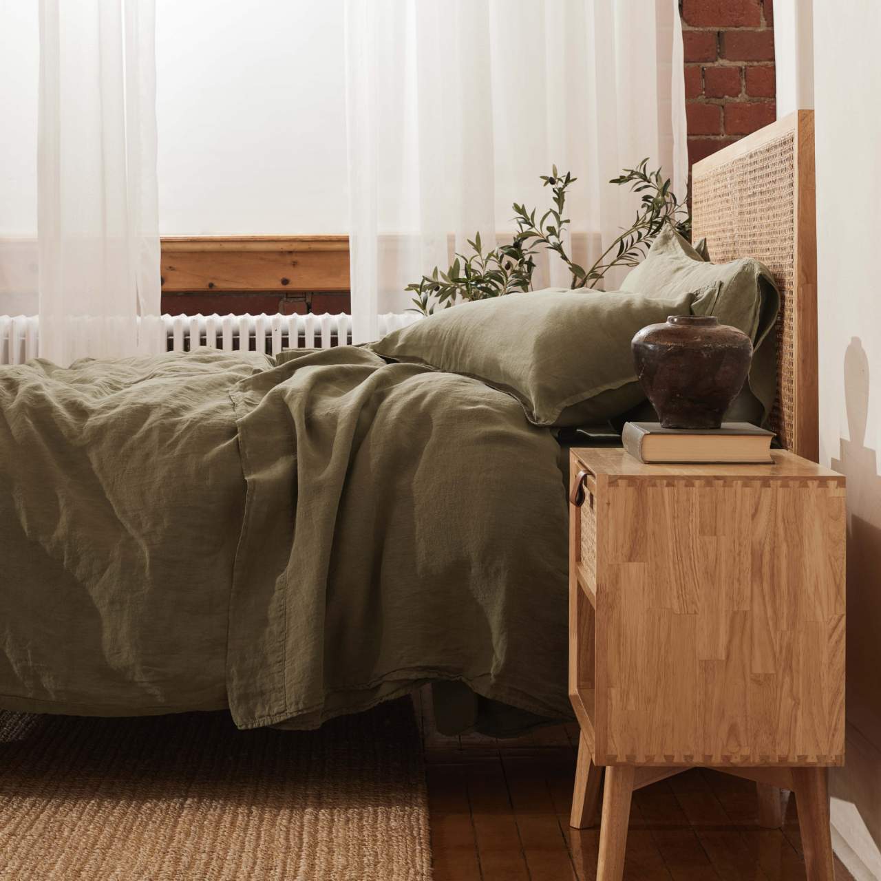 Cloud Hug™ Drap-Plat en lin 100% Européen